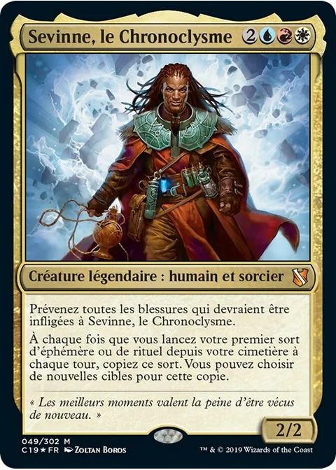 Sevinne, le Chronoclysme