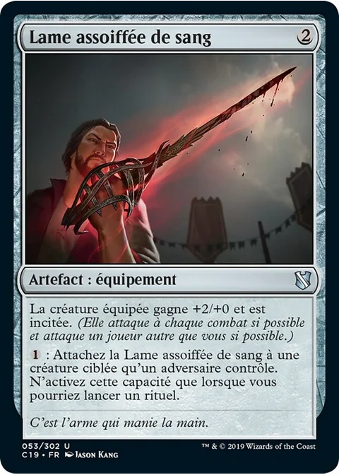 Lame assoiffée de sang