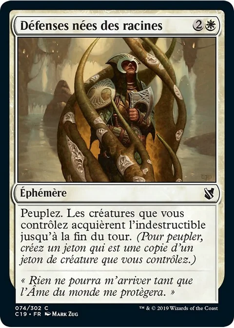 Défenses nées des racines