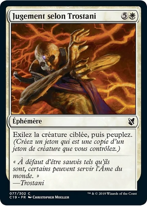 Jugement selon Trostani