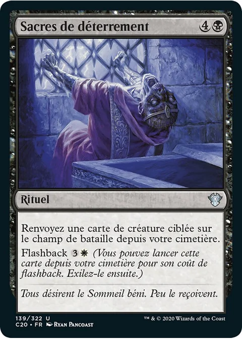 Sacres de déterrement