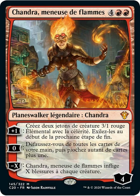 Chandra, meneuse de flammes
