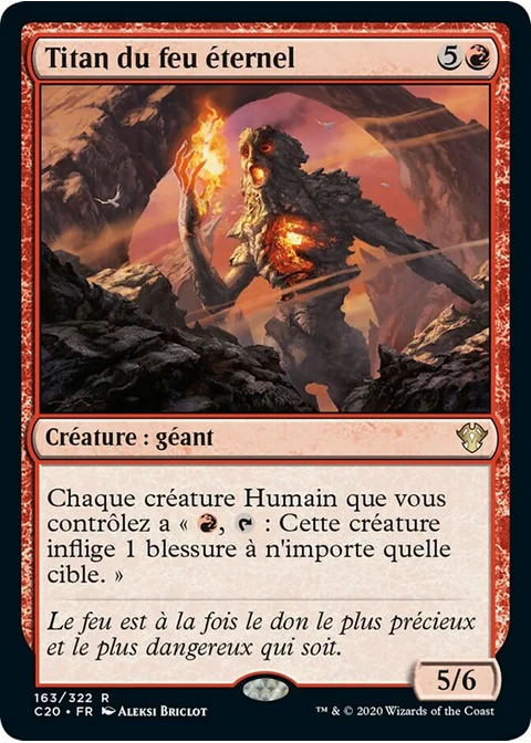 Titan du feu éternel