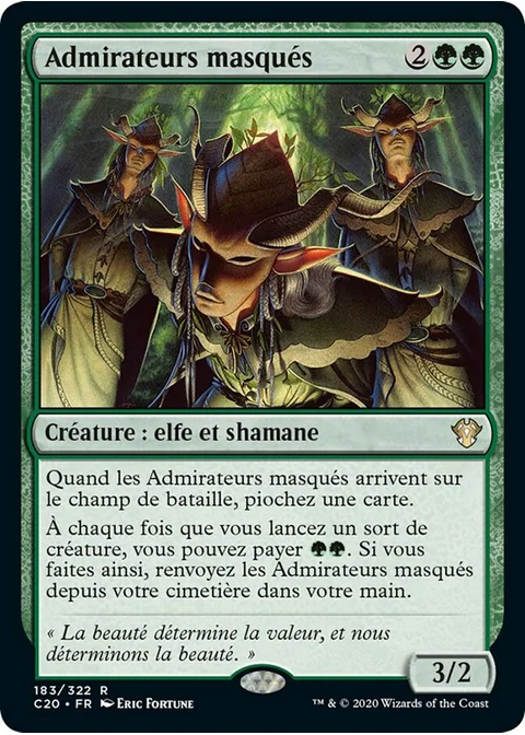 Admirateurs masqués