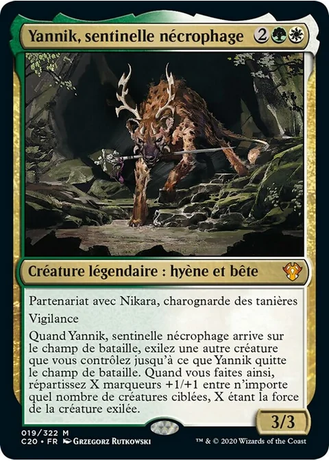 Yannik, sentinelle nécrophage