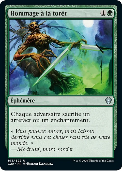 Hommage à la forêt