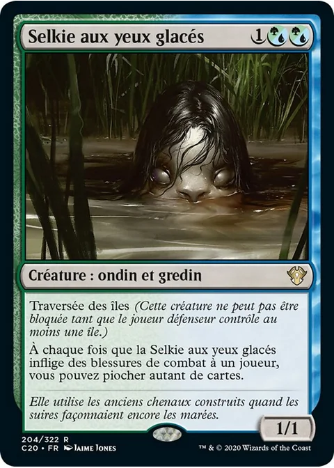 Selkie aux yeux glacés