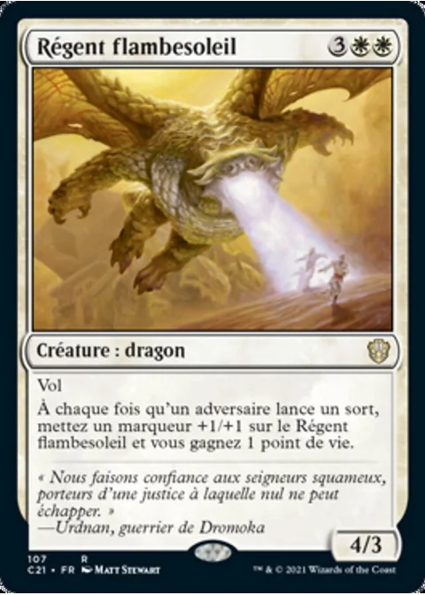 Régent flambesoleil