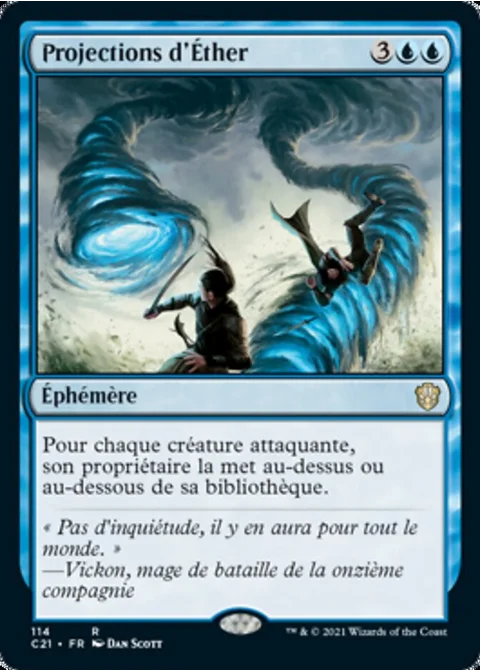 Projections d'Éther