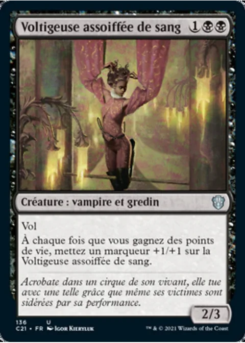 Voltigeuse assoiffée de sang