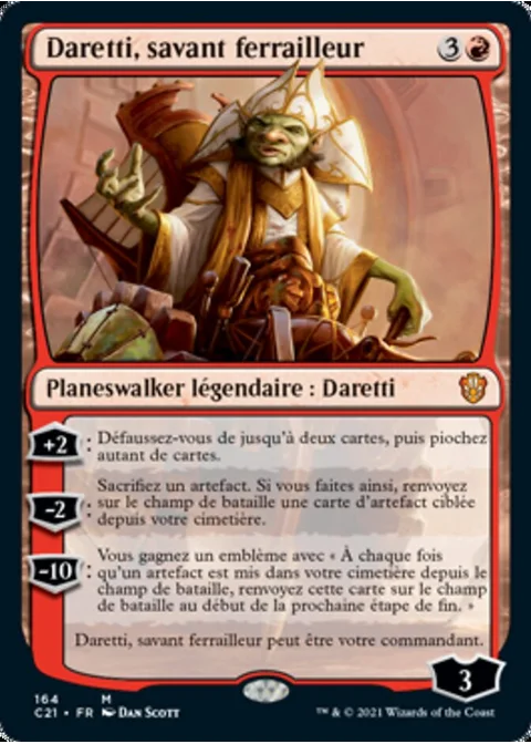 Daretti, savant ferrailleur