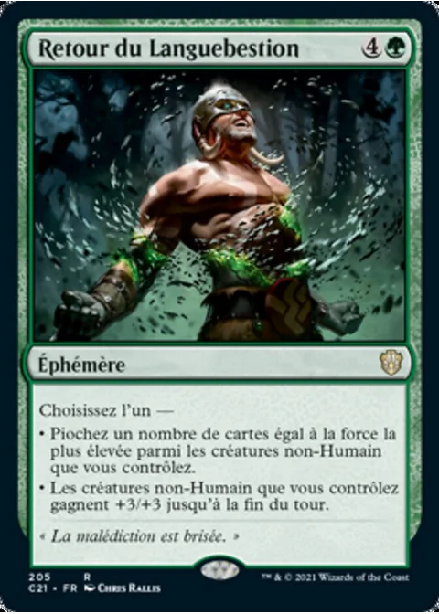 Retour du Languebestion