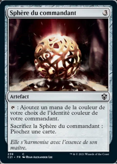 Sphère du commandant