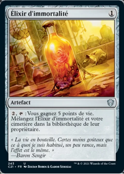 Élixir d'immortalité
