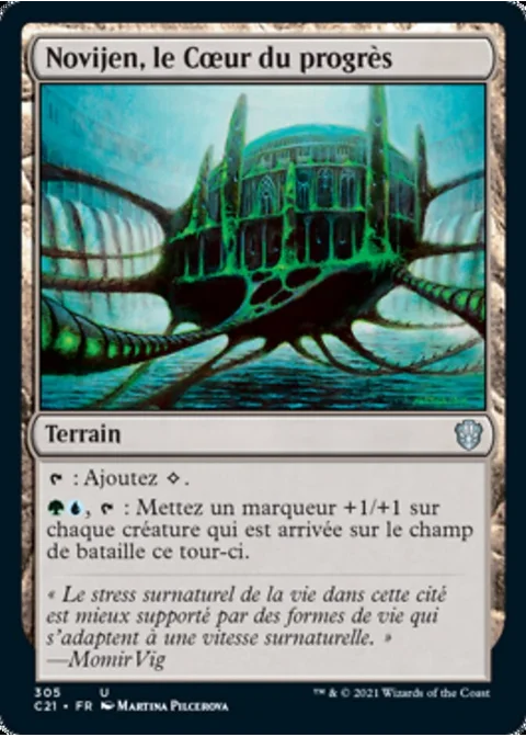 Novijen, le Cœur du progrès