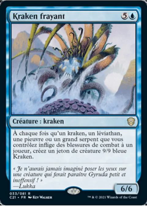 Kraken frayant