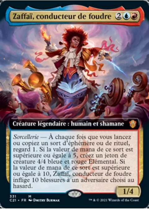 Zaffaï, conducteur de foudre