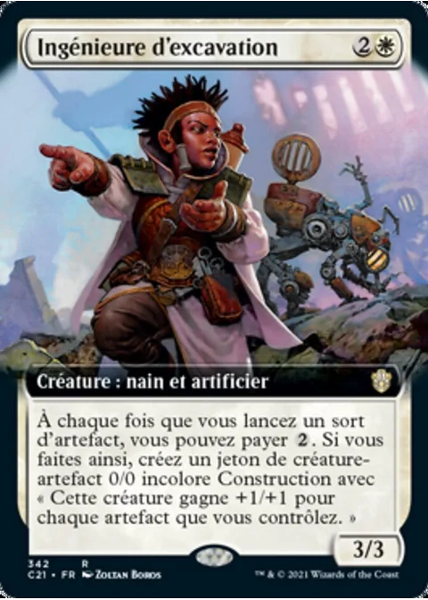 Ingénieure d'excavation