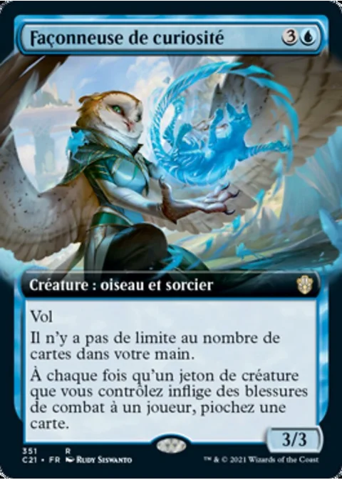 Façonneuse de curiosité