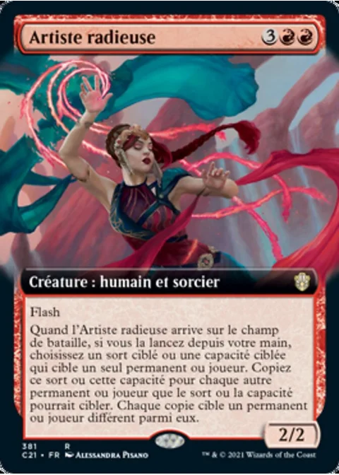 Artiste radieuse