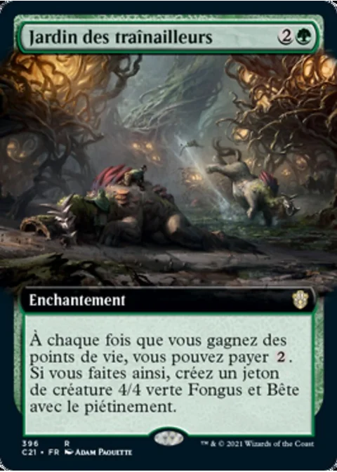 Jardin des traînailleurs