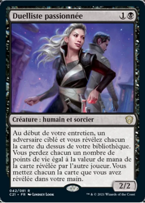 Duelliste passionnée