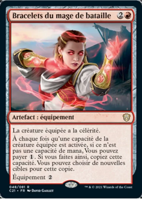 Bracelets du mage de bataille