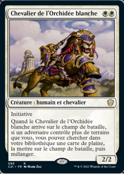 Chevalier de l'Orchidée blanche