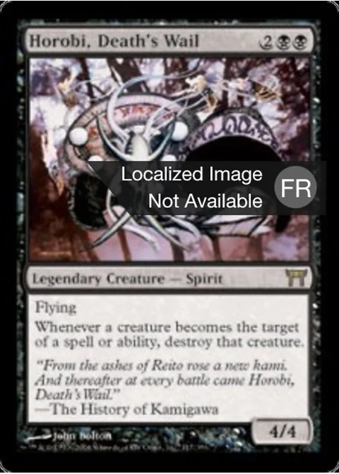 Horobi, gémisseur de la mort