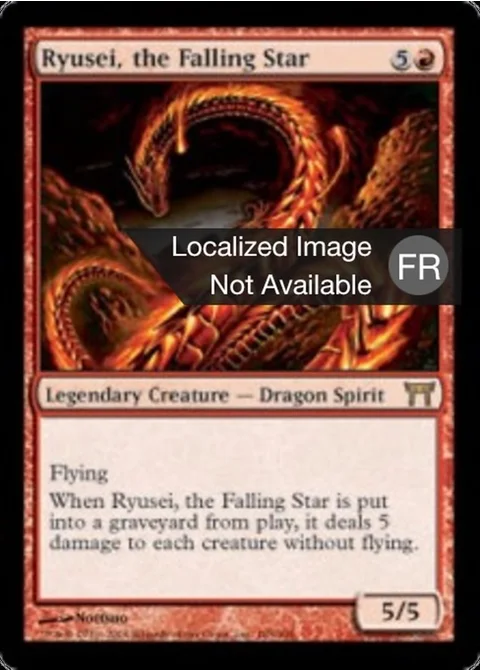 Ryusei, l'étoile descendante