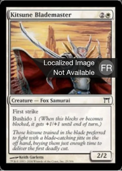 Maître d'épée kitsune