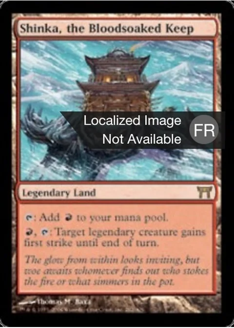 Shinka, forteresse sanglante