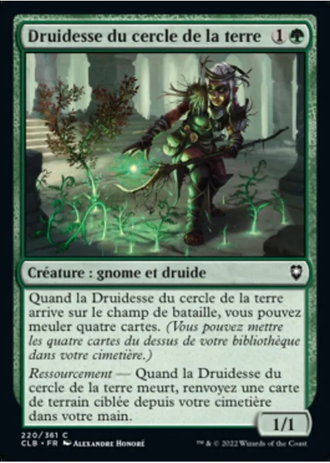 Druidesse du cercle de la terre