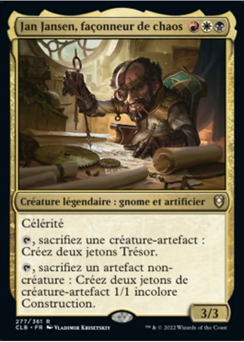 Jan Jansen, façonneur de chaos