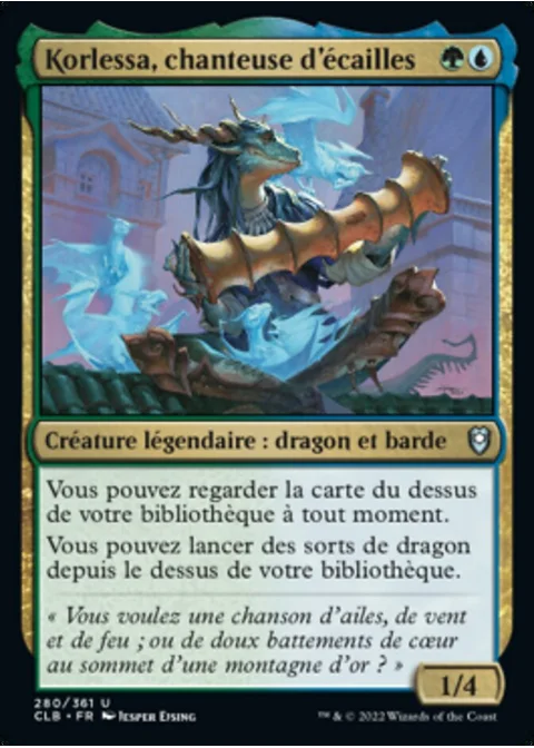 Korlessa, chanteuse d'écailles