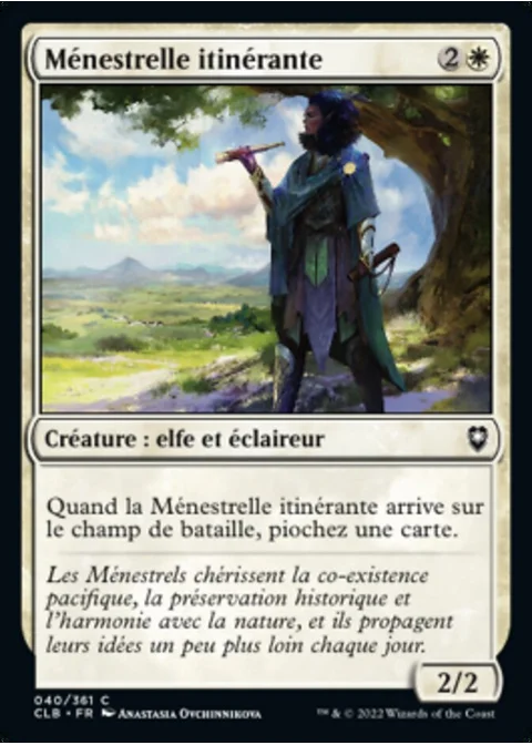 Ménestrelle itinérante