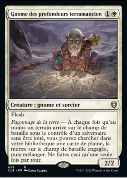 Gnome des profondeurs terramancien