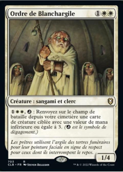 Ordre de Blanchargile