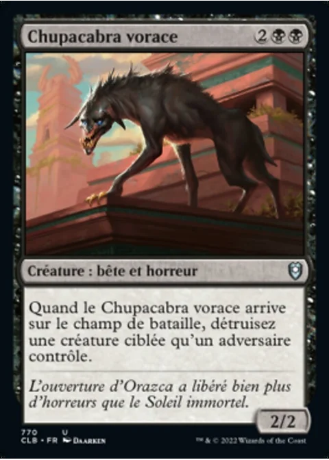 Chupacabra vorace