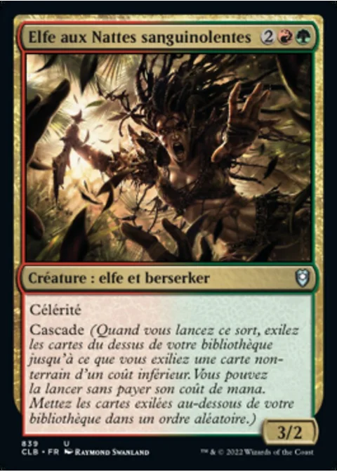 Elfe aux Nattes sanguinolentes