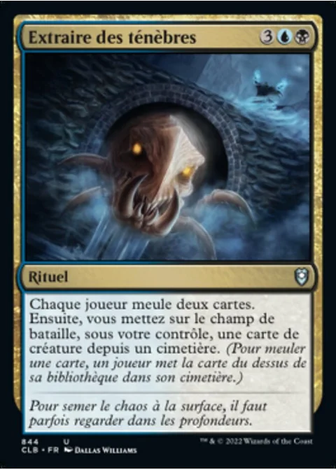 Extraire des ténèbres