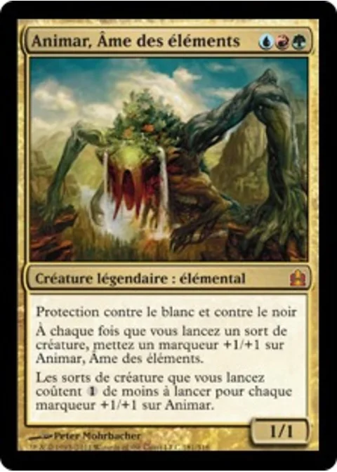 Animar, Âme des éléments