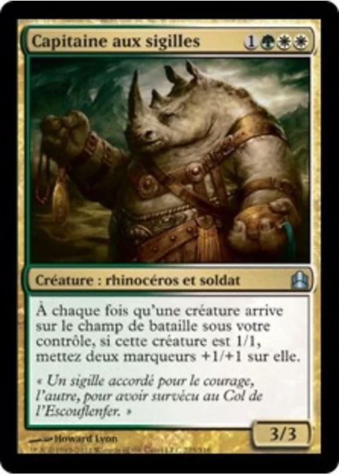 Capitaine aux sigilles