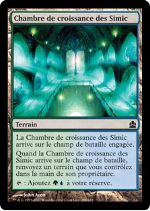 Chambre de croissance des Simic