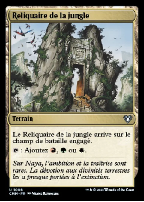 Reliquaire de la jungle