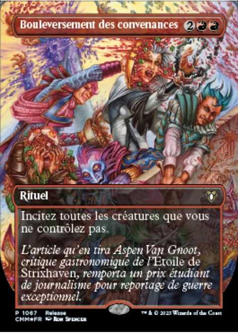 Bouleversement des convenances