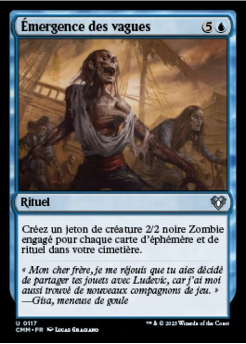 Émergence des vagues