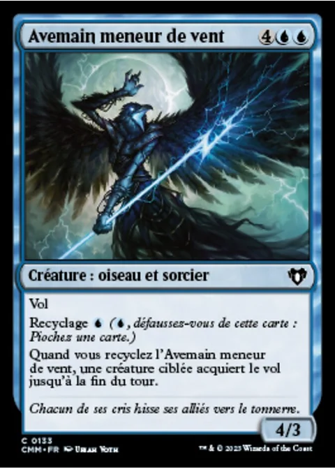 Avemain meneur de vent