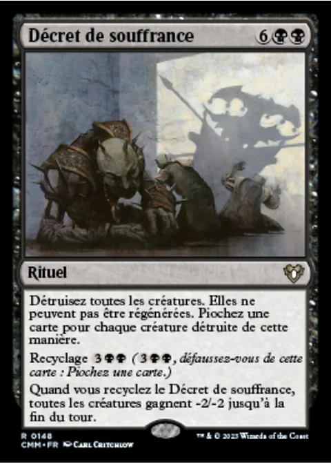 Décret de souffrance