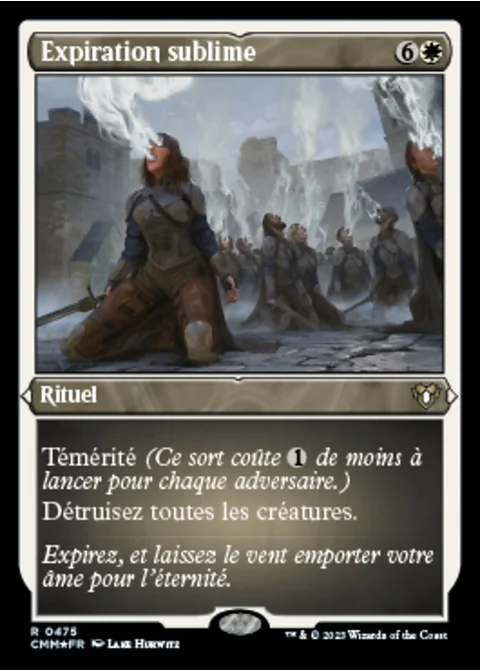 Expiration sublime